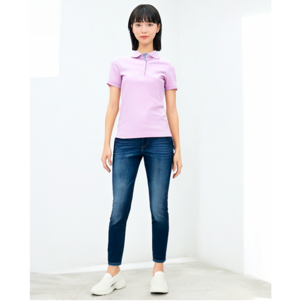 Playera tipo polo sport NARVI para mujer - Imagen 2