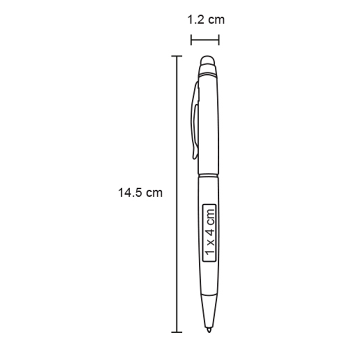 Boligrafo ISKAM metálico - Imagen 2